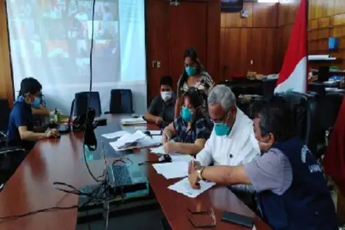 El gobernador regional de Lambayeque,  Anselmo Lozano Centurión, participó en la teleconferencia realizada por la Asamblea Nacional de Gobierno Regionales (ANGR) para abordar las acciones desarrolladas frente a la emergencia por el Covid-19.