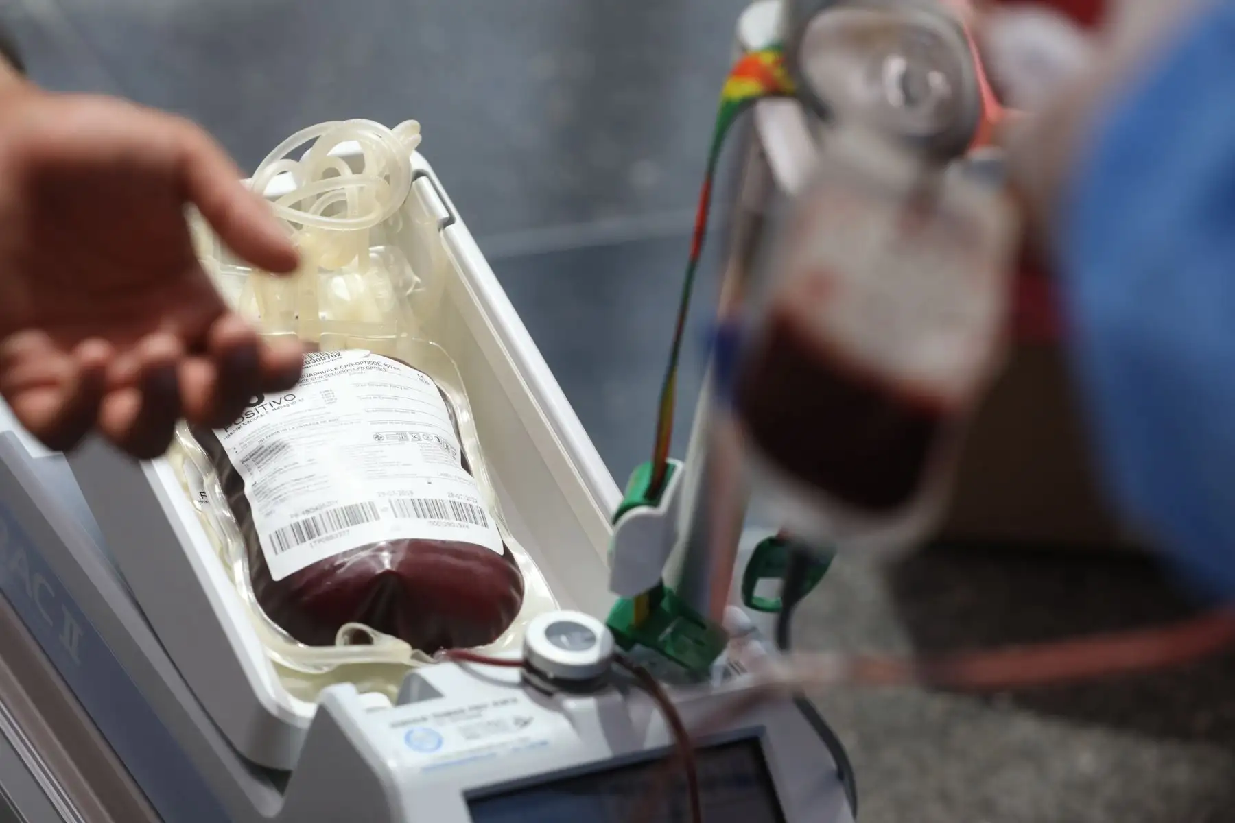 EsSalud lanza campaña de donación de sangre ante personal de la Fuerza Aerea del Perú.
Foto: EsSalud
