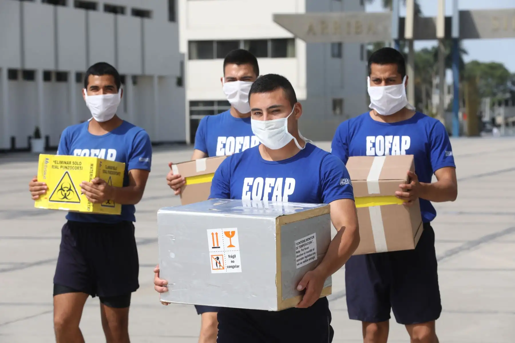 EsSalud lanza campaña de donación de sangre ante personal de la Fuerza Aerea del Perú.
Foto: EsSalud