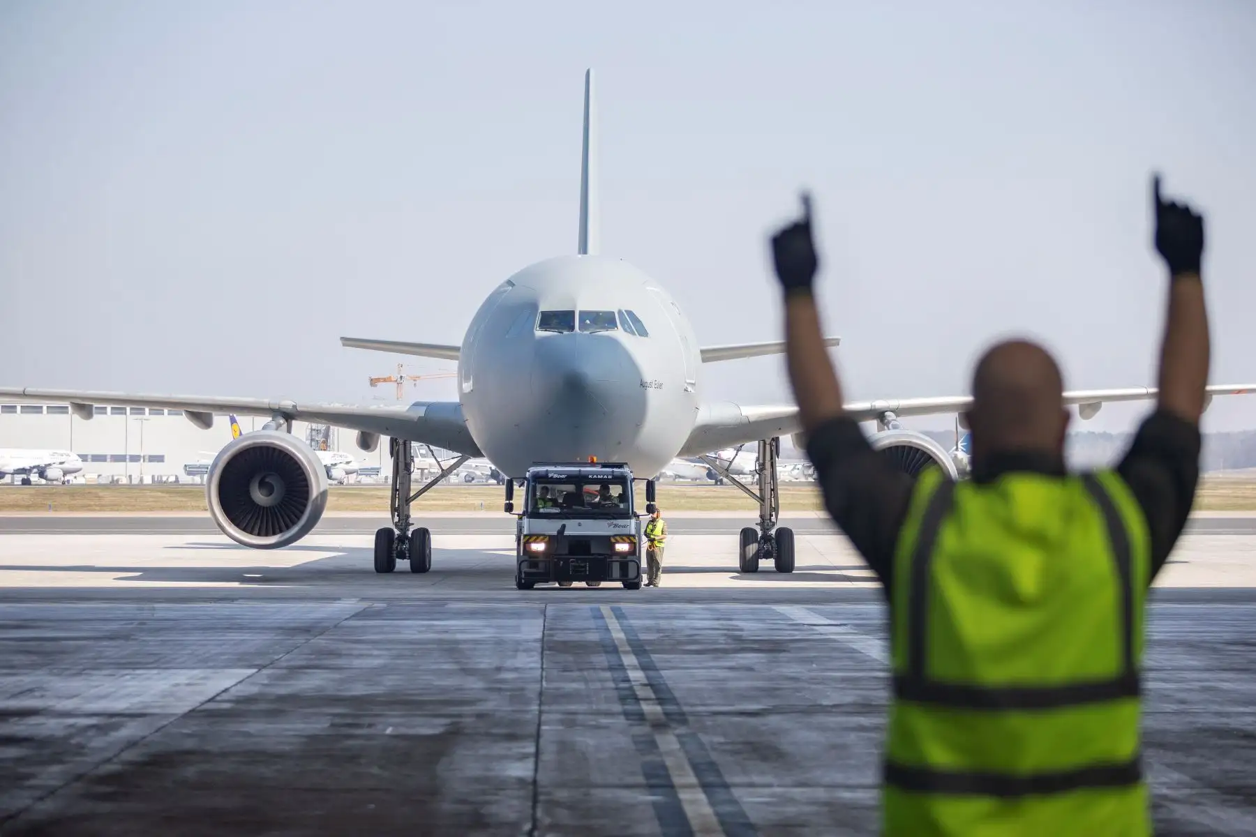 Fuerza Aérea alemana muestra el Airbus A-310 