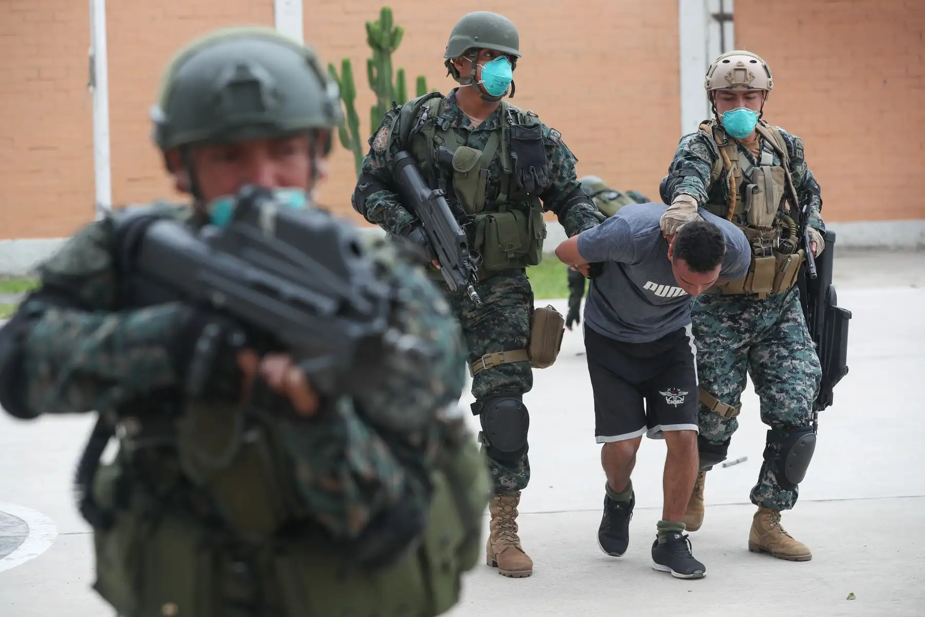 FF.AA tomarán acción contra quienes desacatan estado de emergencia y aislamiento social obligatorio.
Foto: Mindef