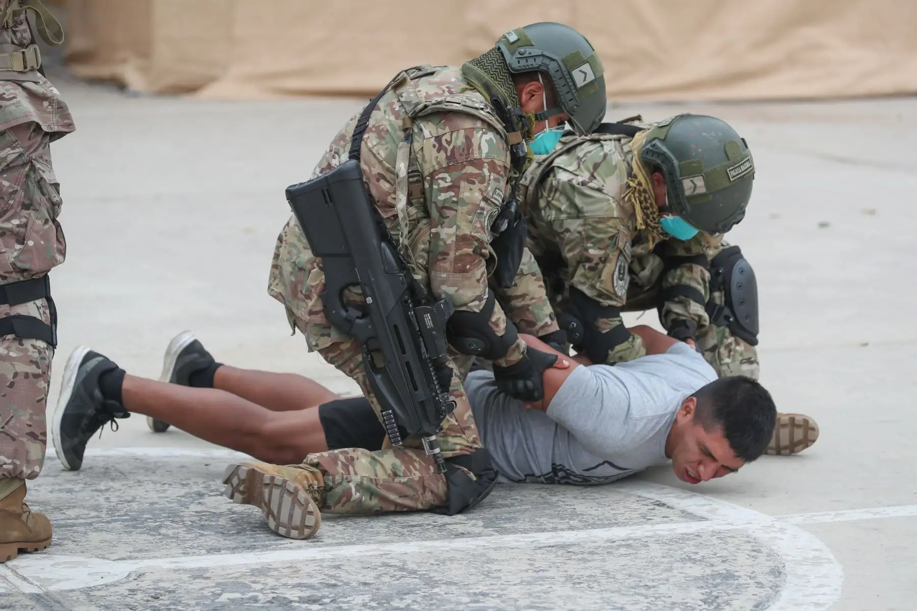 FF.AA tomarán acción contra quienes desacatan estado de emergencia y aislamiento social obligatorio.
Foto: Mindef