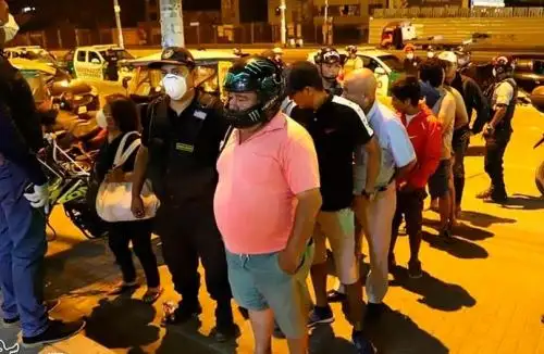 Cerca de 4,000 detenidos en las diversas provincia de la región Lima por infringir el aislamiento social obligatorio.