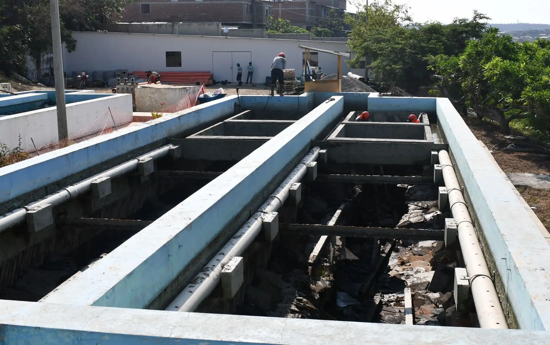 Alrededor de 23,000 familias de Tumbes se beneficiarán con la rehabilitación de planta de agua El Milagro. ANDINA/Difusión