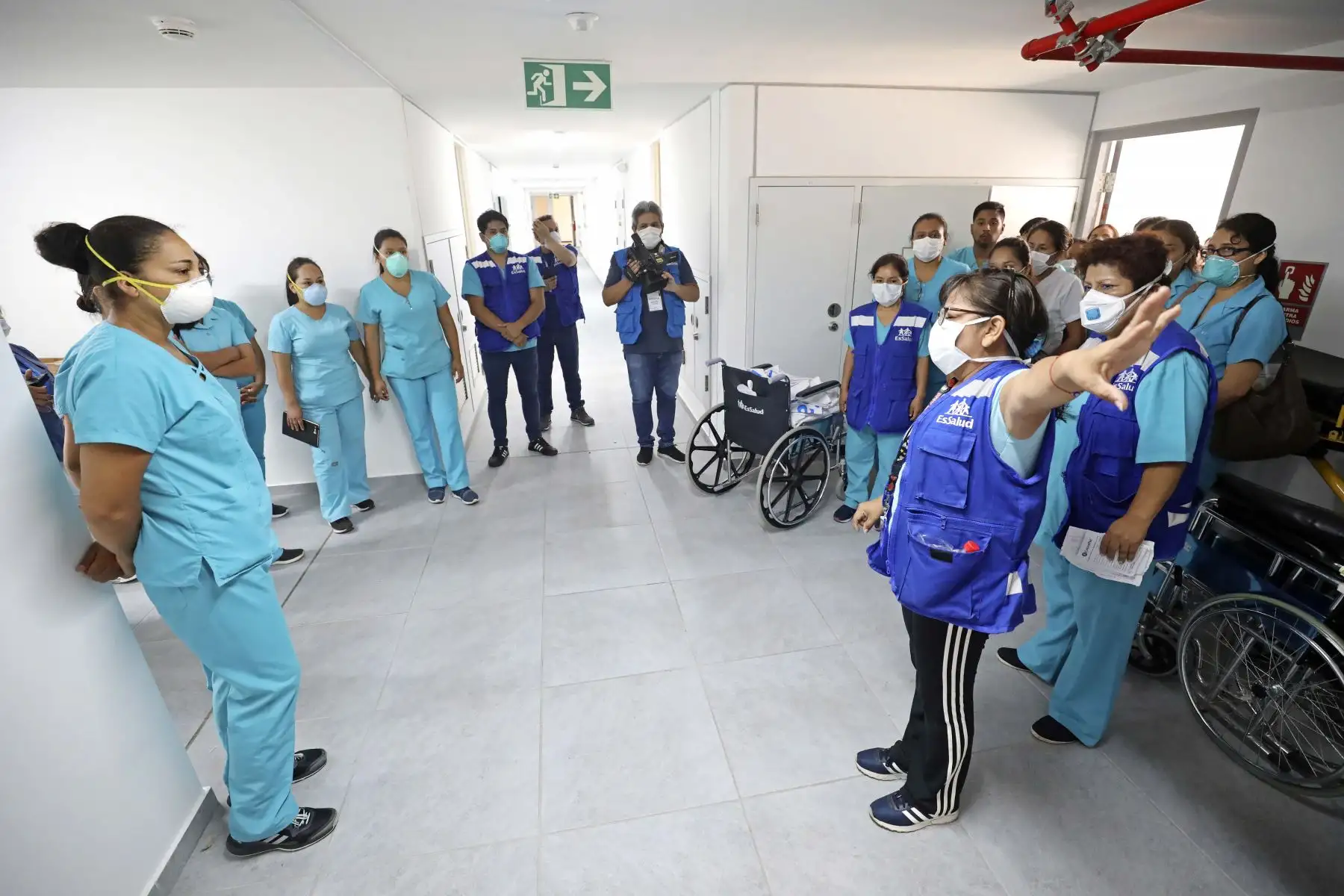 Villa Panamericana lista para recibir a pacientes con coronavirus. Foto: ANDINA/Lima 2019