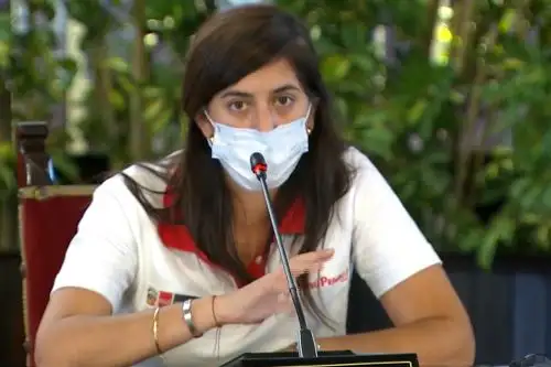 Ministra de Economía y Finanzas, María Antonieta Alva. Captura TV