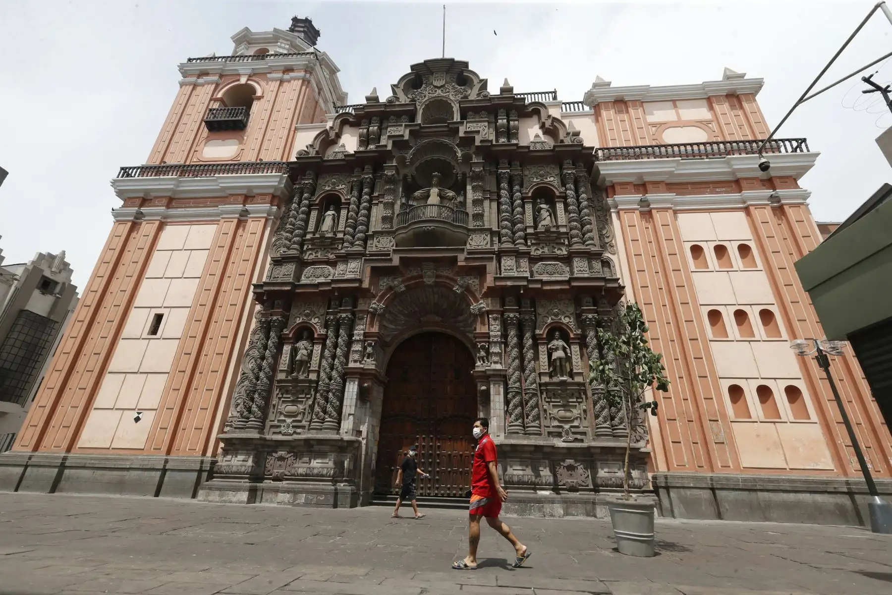 Basílica y convento de Nuestra Señora de la Merced, en jirón de la Unión. Foto: ANDINA/Renato Pajuelo