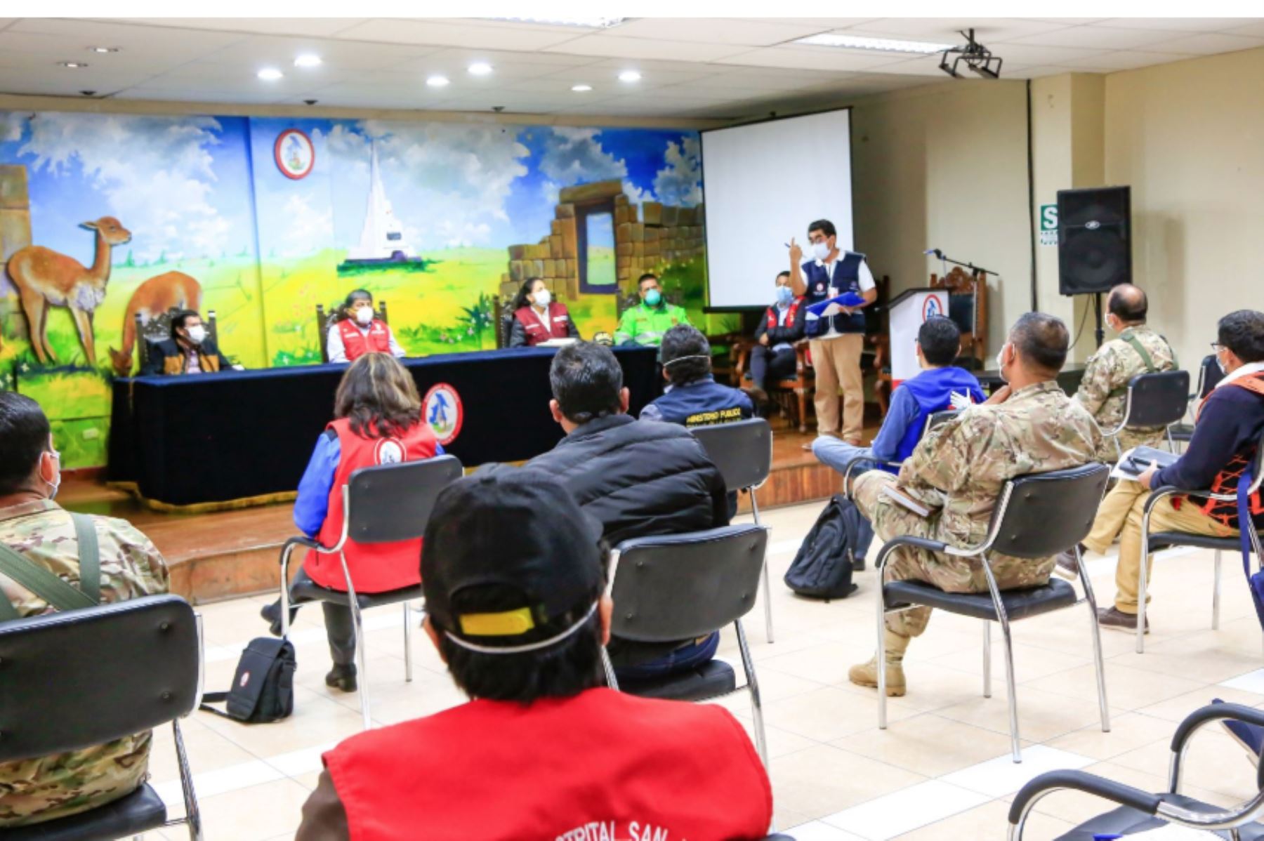 Ayacucho conforma comando regional integrado por especialistas para enfrentar el coronavirus en la región. ANDINA/Difusión