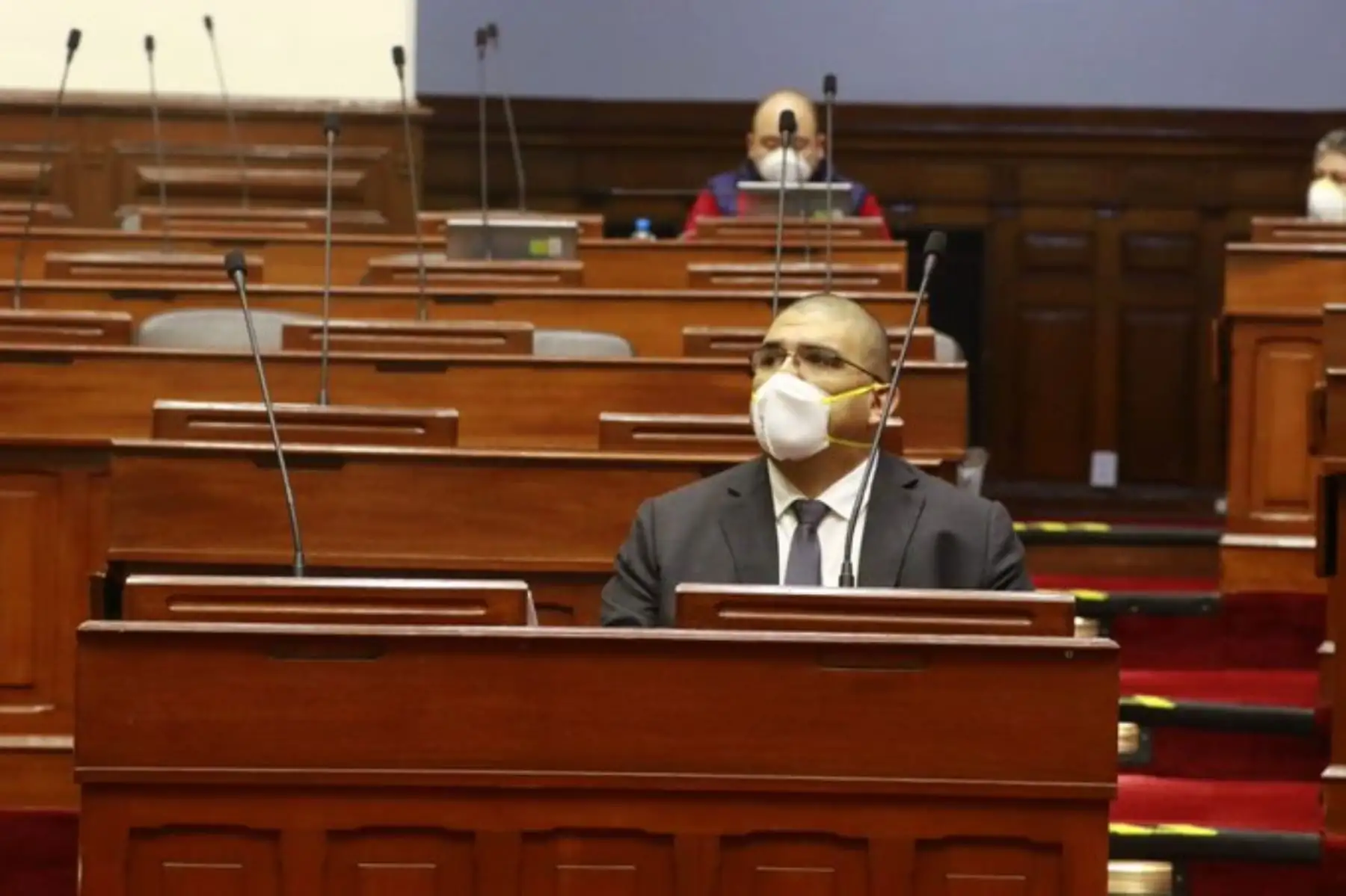 Se inicia sesión de Junta de Portavoces, con la presencia del Jefe de gabinete, Vicente Zevallos; ministra de Economía, María Antonieta Alva; ministro de Justicia, Fernando Castañeda y el contralor, Nelsón Shack. Foto:ANDINA/Difusión