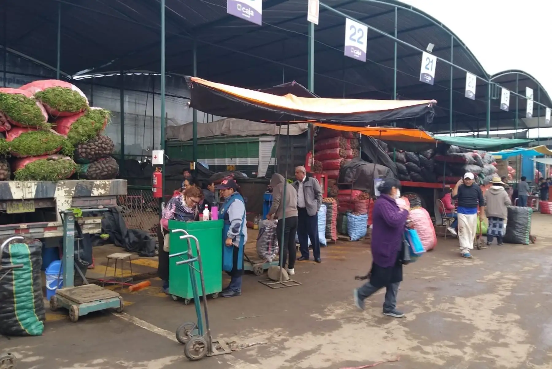 Arequipa realizará ferias itinerantes para abastecer de alimentos a la población durante el estado de emergencia y evitar así la aglomeración de personas en los mercados. ANDINA/Difusión