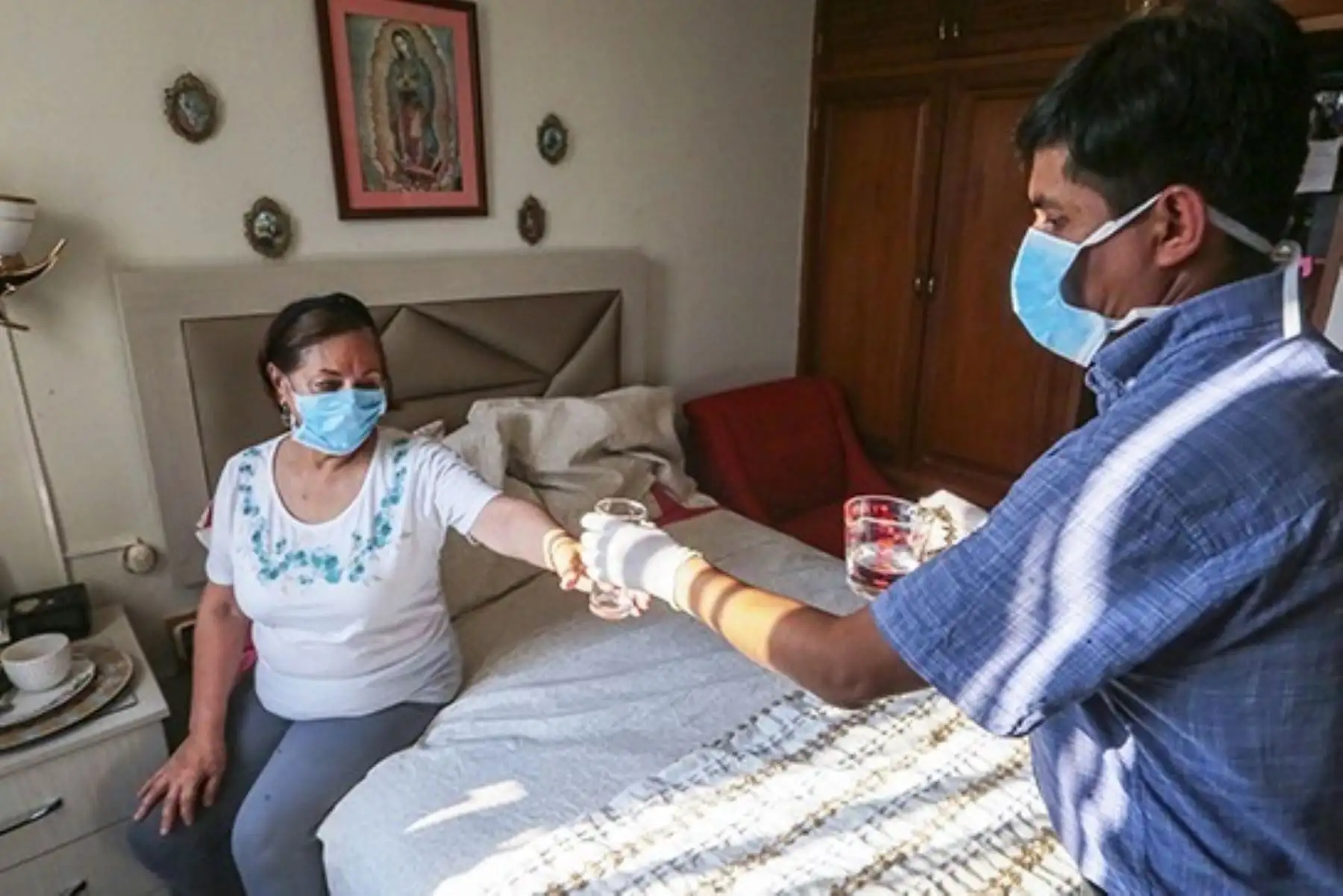 Coronavirus: casi 400 pacientes fueron dados de alta epidémica. Foto: ANDINA/difusión.