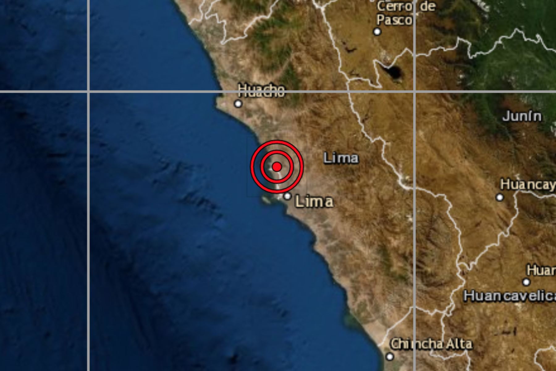 Temblor de magnitud 4.5 se sintió esta mañana en Lima Noticias