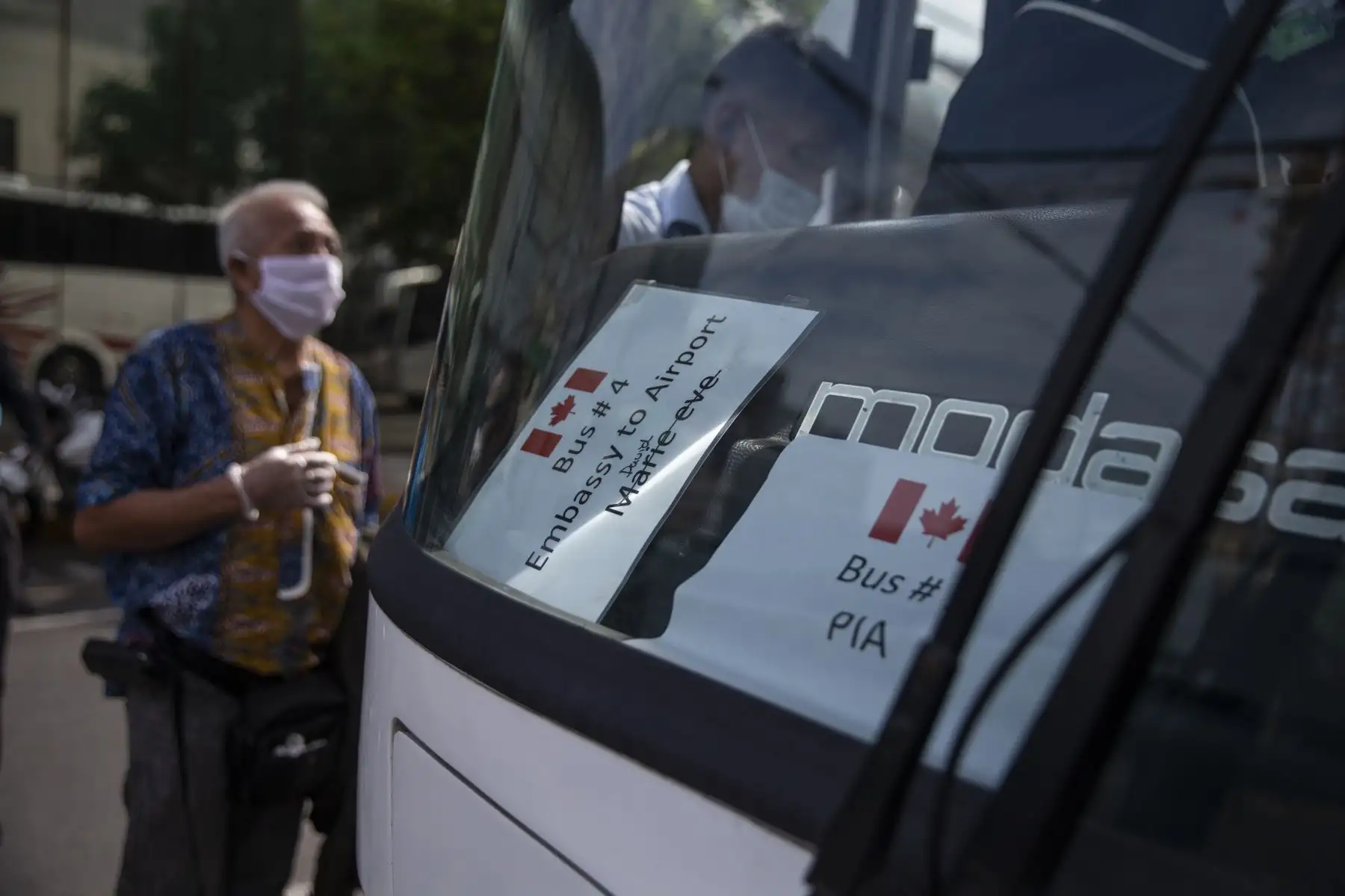 Canadienses varados en Perú, por el cierre de fronteras debido al coronavirus COVID-19, parten repatriados con destino Toronto, Canadá. Foto: ANDINA/Jhonel Rodríguez Robles
