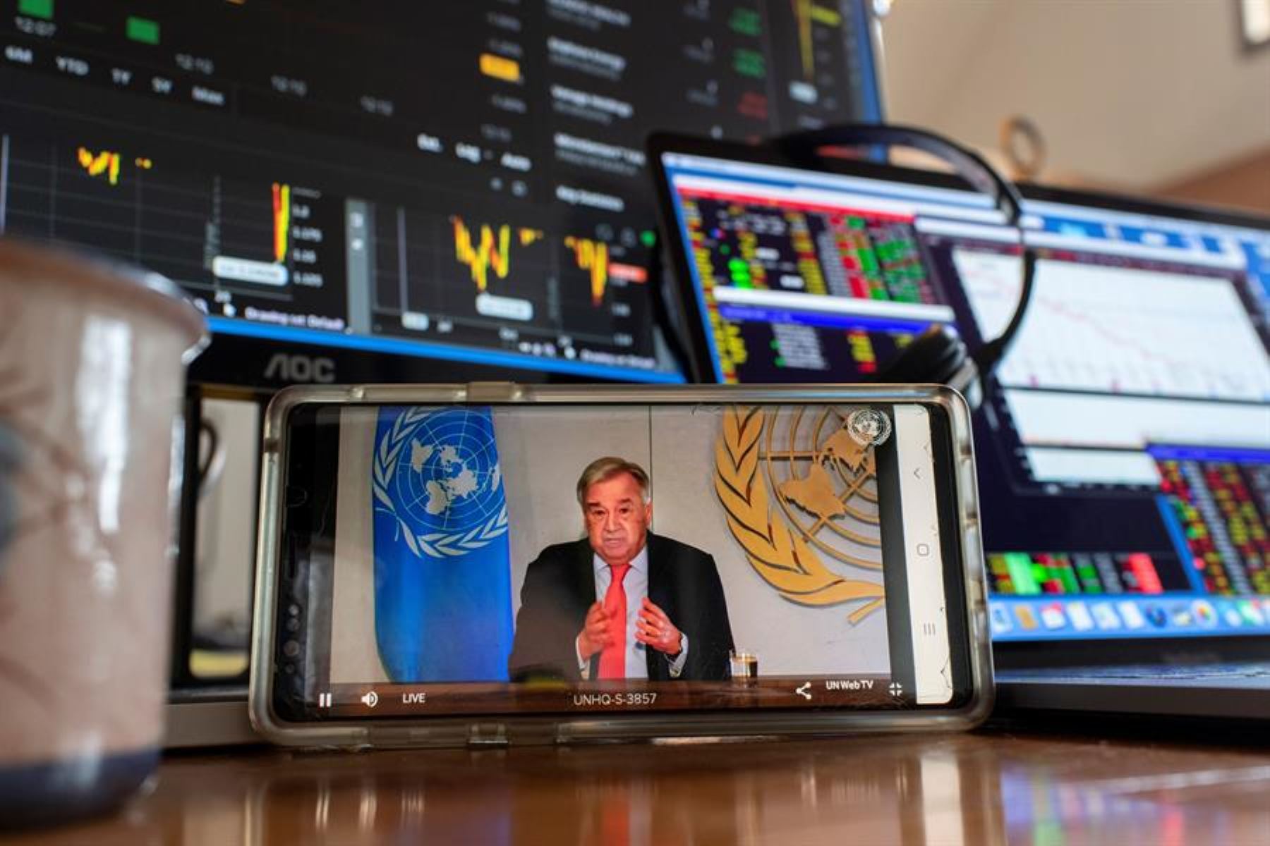 Secretario general de la ONU, Antonio Guterres. Foto: EFE