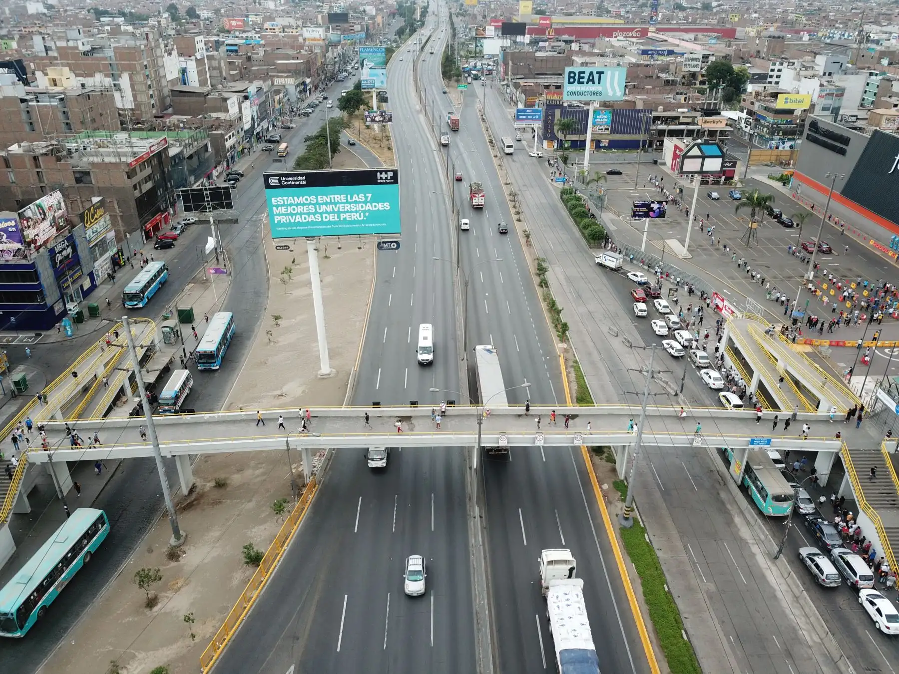 Vista panorámica de la Panamericana Norte durante el proceso de cuarentena dictada por el gobierno por el Coronavirus

Foto:ANDINA / Juan Carlos Guzmán Negrini