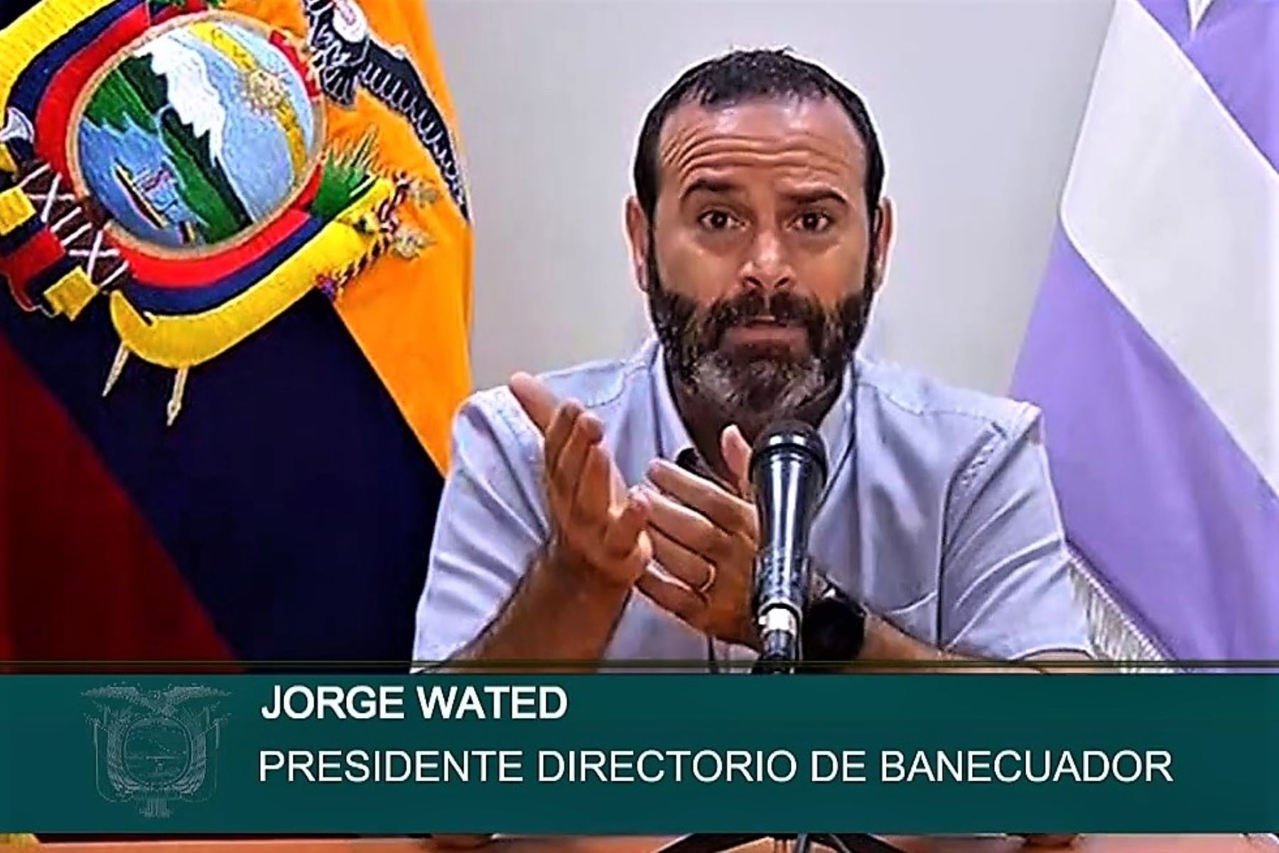 Jorge Wated, responsable del grupo Fuerza de Tarea Conjunta creado por el gobierno de Ecuador. Foto: Internet/Medios