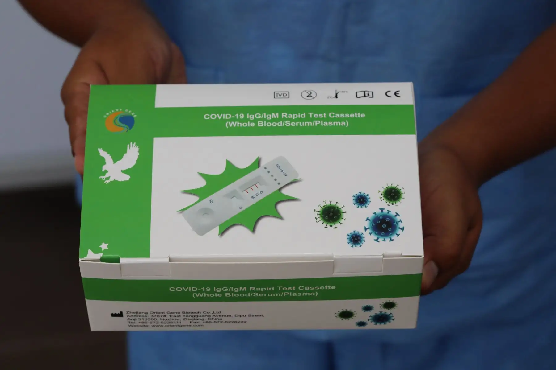Gobierno entrega a regiones pruebas rápidas para detección de coronavirus. ANDINA/Difusión