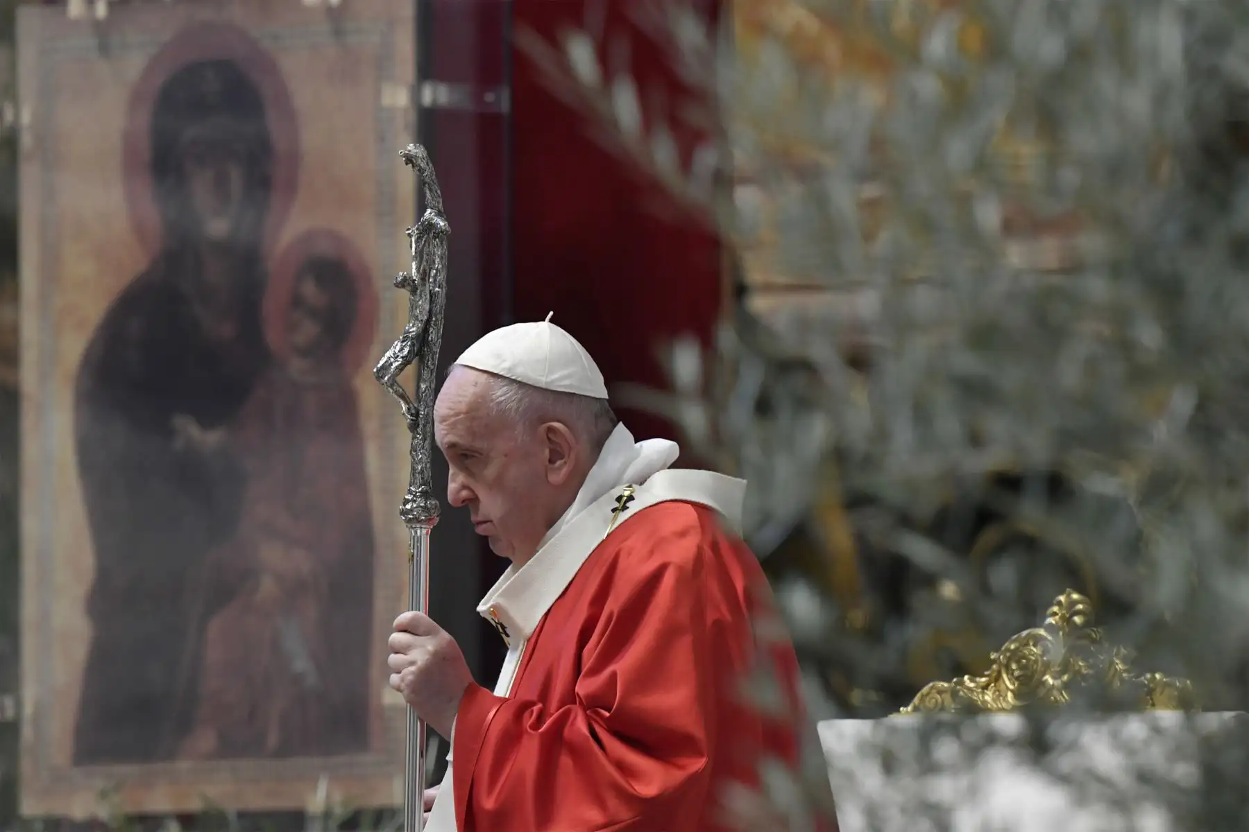 La emergencia por la pandemia del coronavirus obligó al Vaticano adoptar medidas para evitar contagios. Foto: AFP
