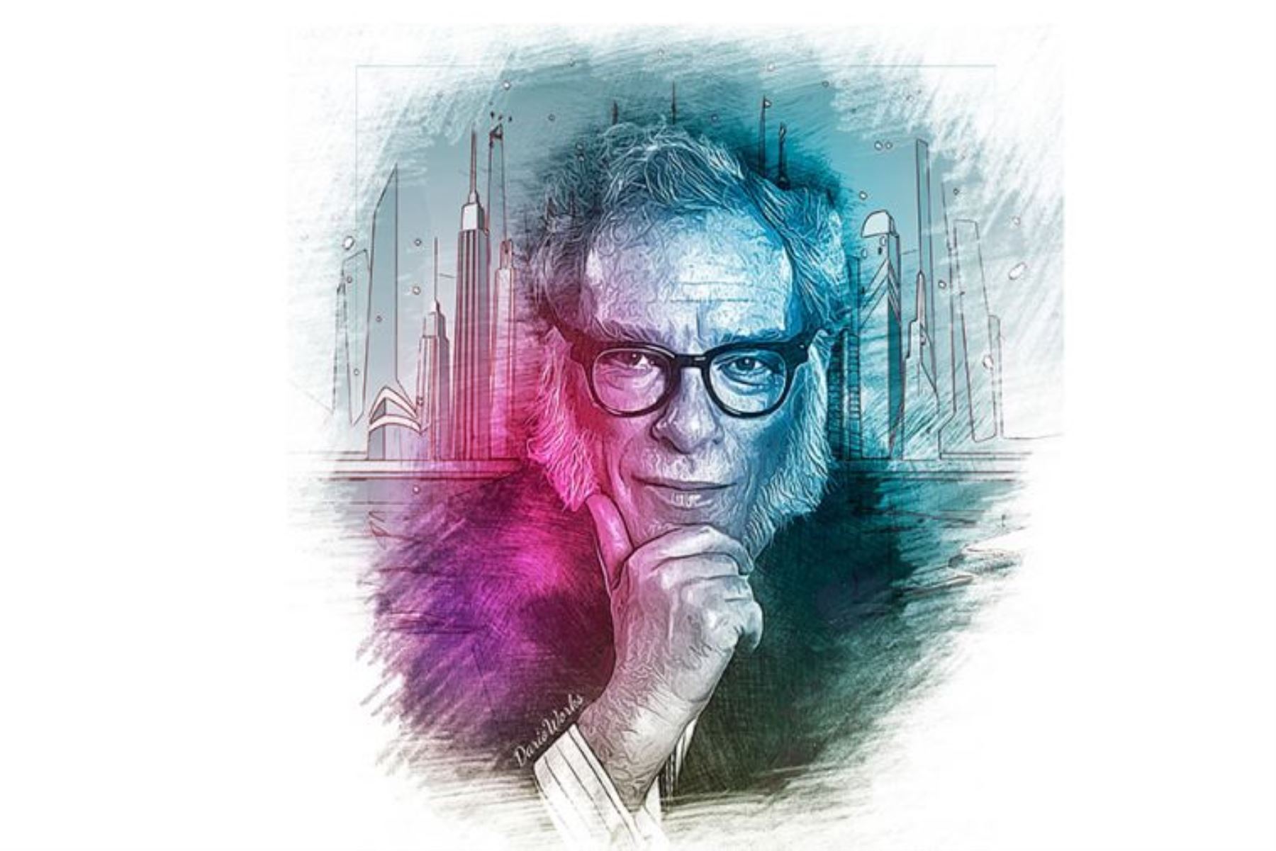 Escrito Isaac Asimov falleció un día como hoy hace 28 años.