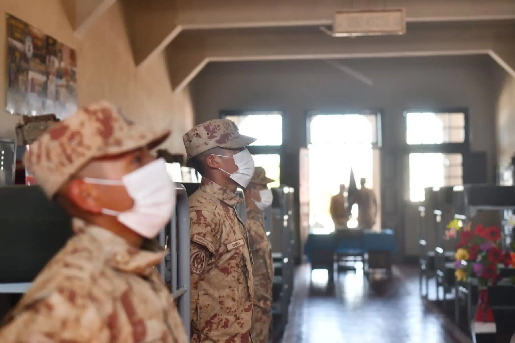 Reservistas en Arequipa se integran  a los cuarteles del Ejercito del Perú para hacer nuevamente su servicio y apoyar acciones contra el coronavirus.
Foto :Cortesía /Diego Ramos