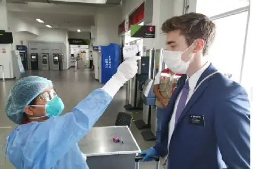 Búsqueda de casos sospechosos de coronavirus se realizó en el aeropuerto de Piura Capitán FAP Guillermo Concha Iberico