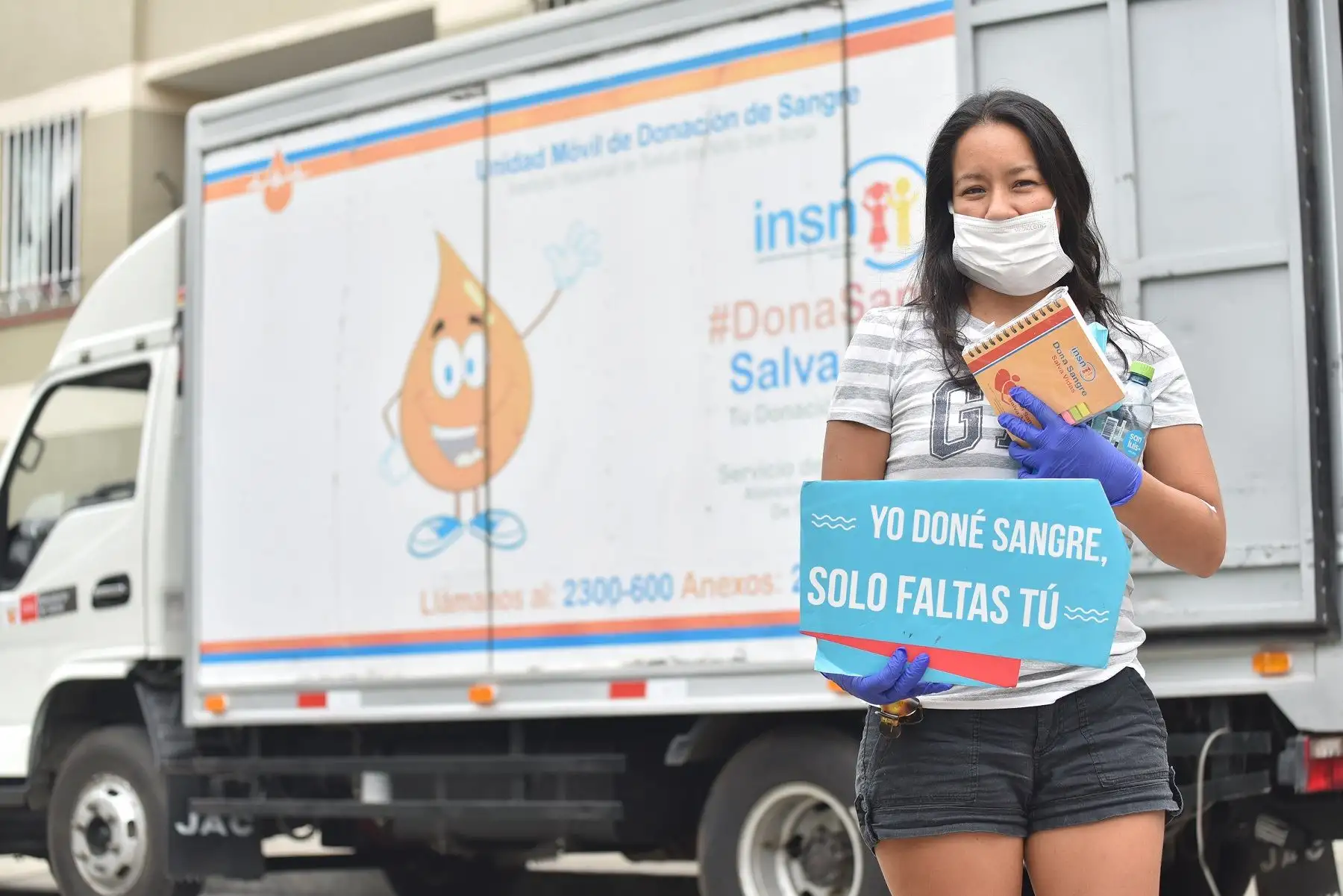 El Instituto Nacional de Salud del Niño San Borja logró captar 1,500 voluntarios de sangre gracias a su estrategia denominada “Dona Móvil”.