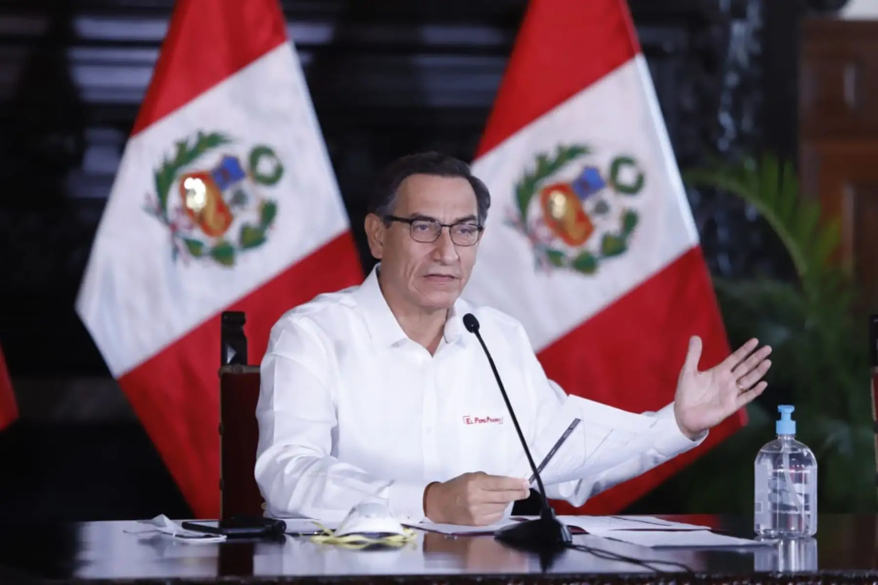 Presidente de la República, Martín Vizcarra. ANDINA/Prensa Presidencia