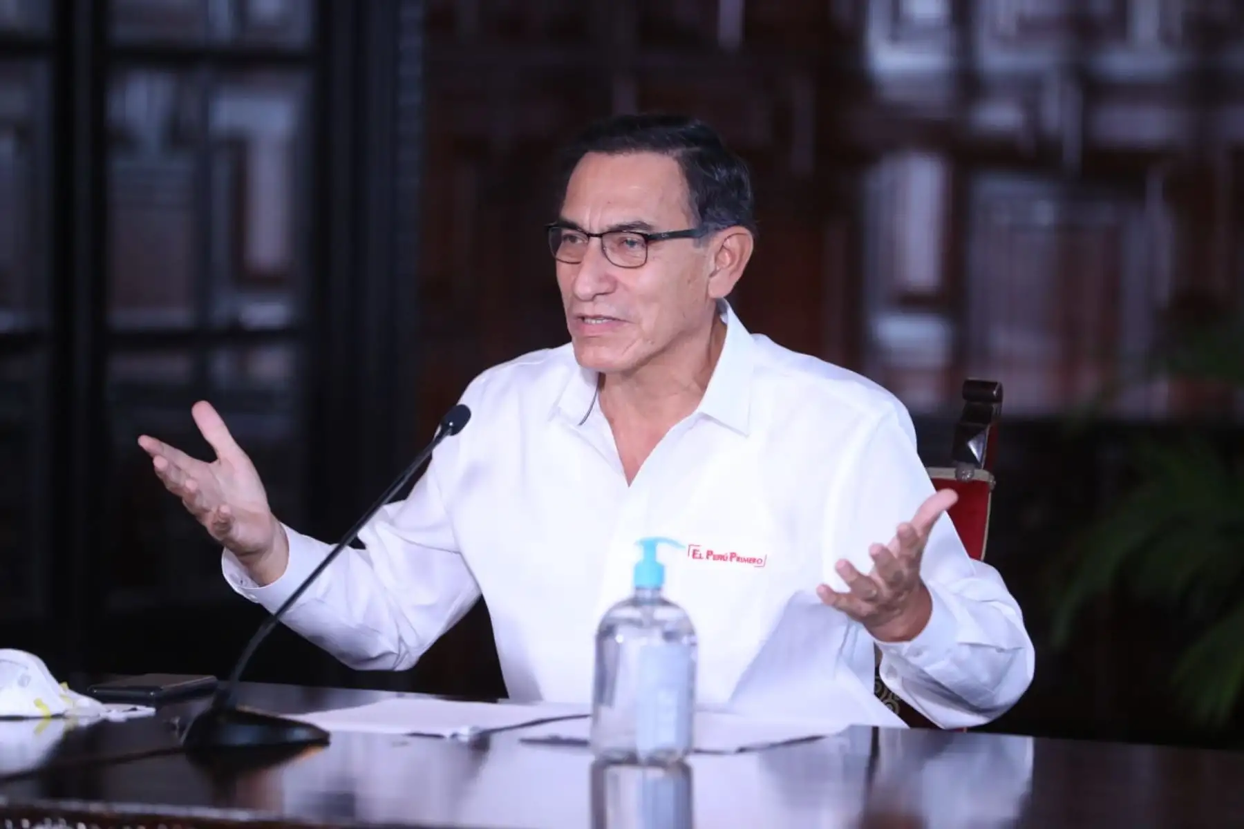 Presidente Martín Vizcarra. Foto: ANDINA/Prensa Presidencia.