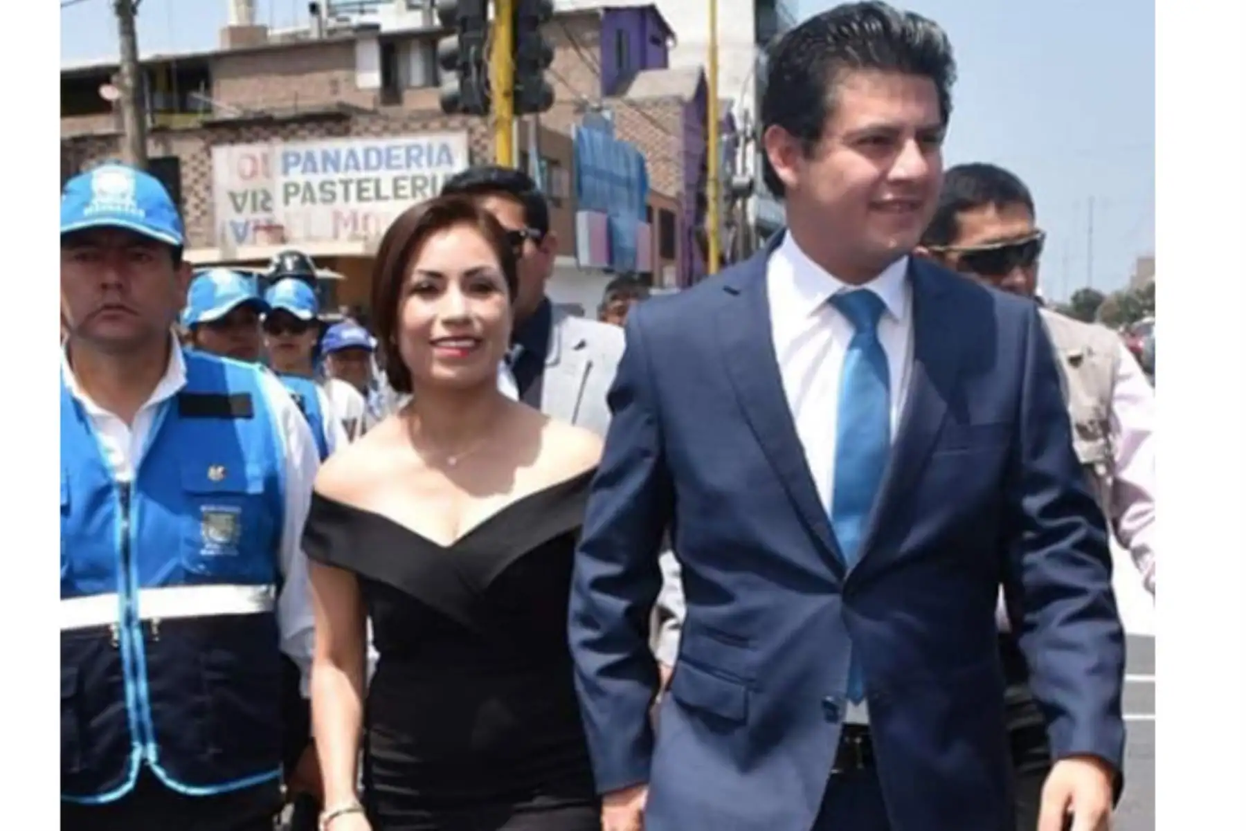La congresista de Acción Popular, Leslye Lazo, informó hoy que dio positivo para el coronavirus junto a su esposo Julio Chávez, alcalde del distrito de San Martín de Porres, convirtiéndose en el primer caso de un parlamentario con covid-19. Foto: Facebook