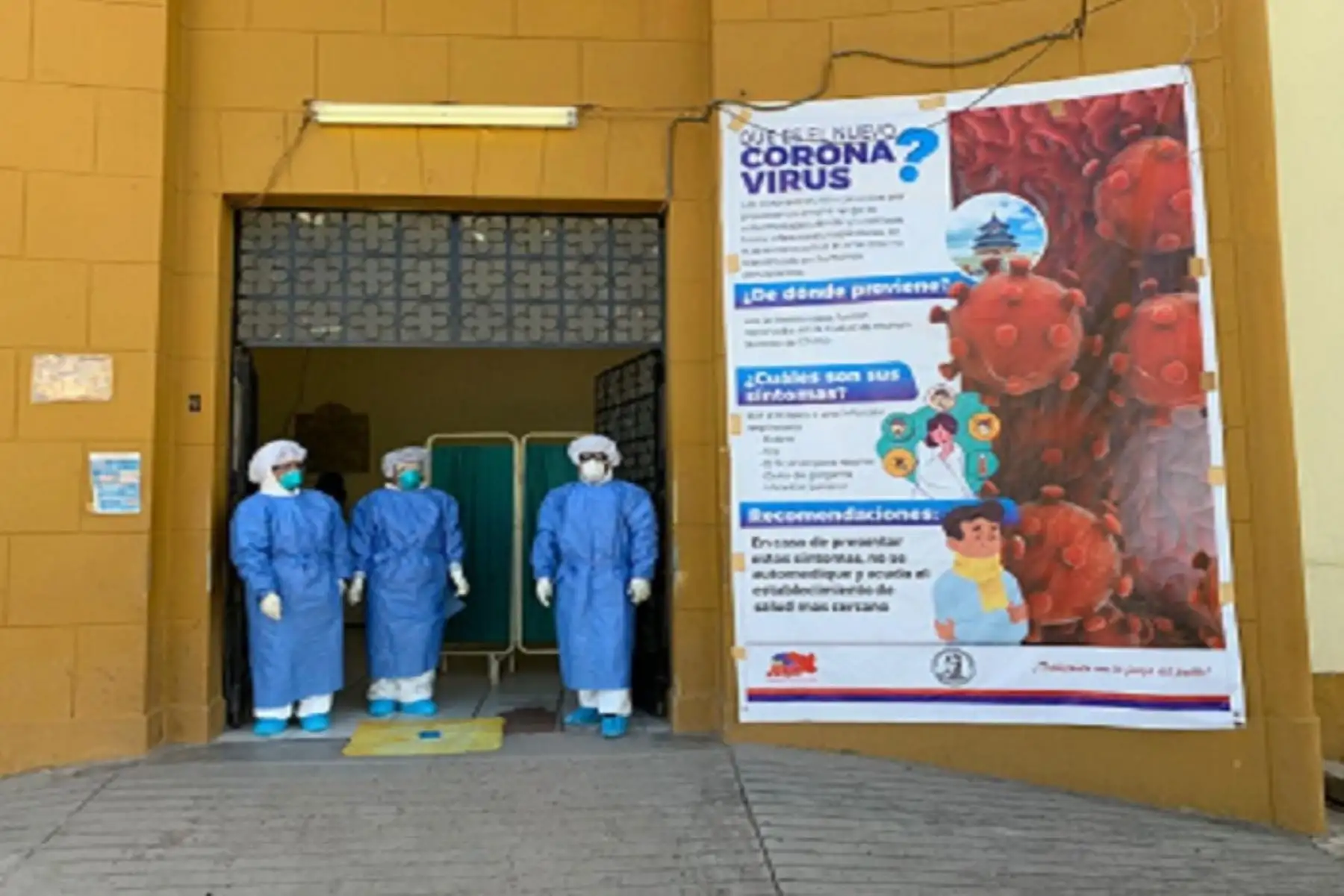 La mujer fue diagnosticada con covid-19 tras practicársele la prueba molecular al quinto día de presentar los síntomas.