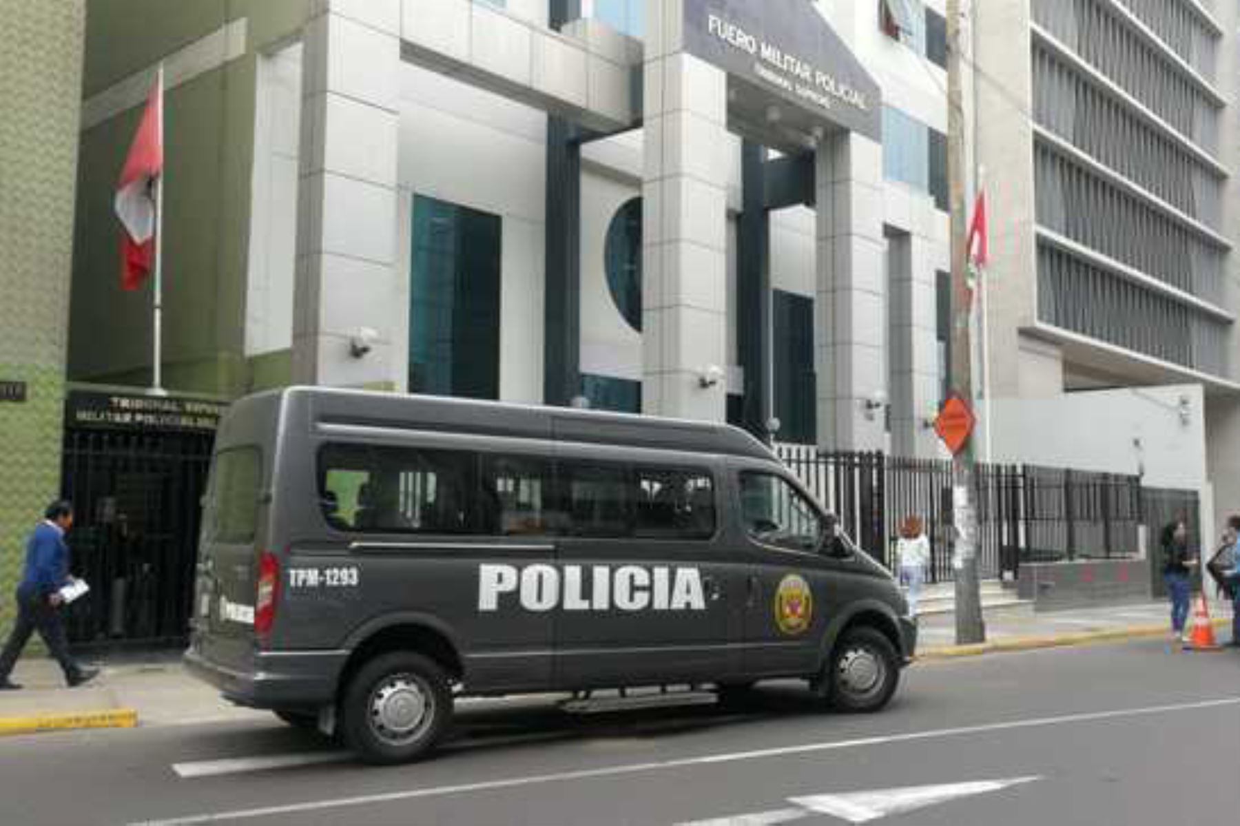 Sede del Fuero Militar Policial en Lima. Foto: ANDINA/Difusión