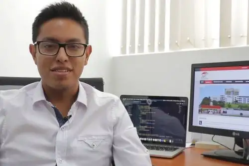 Estudiante lambayecano José Manuel Puicón creo aplicativo para seguir la evolución del coronavirus en el país.