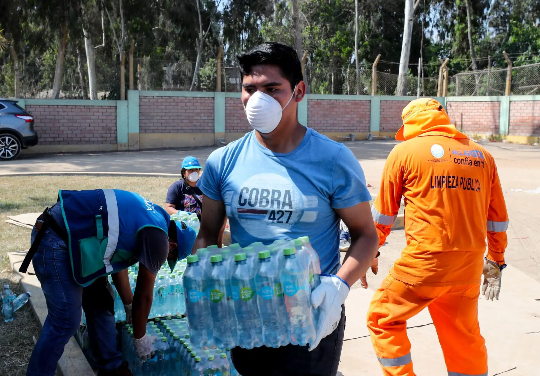 MINAM  brinda apoyo al personal de limpieza y manejo de residuos de las municipalidades.
Foto: Ministerio del Ambiente