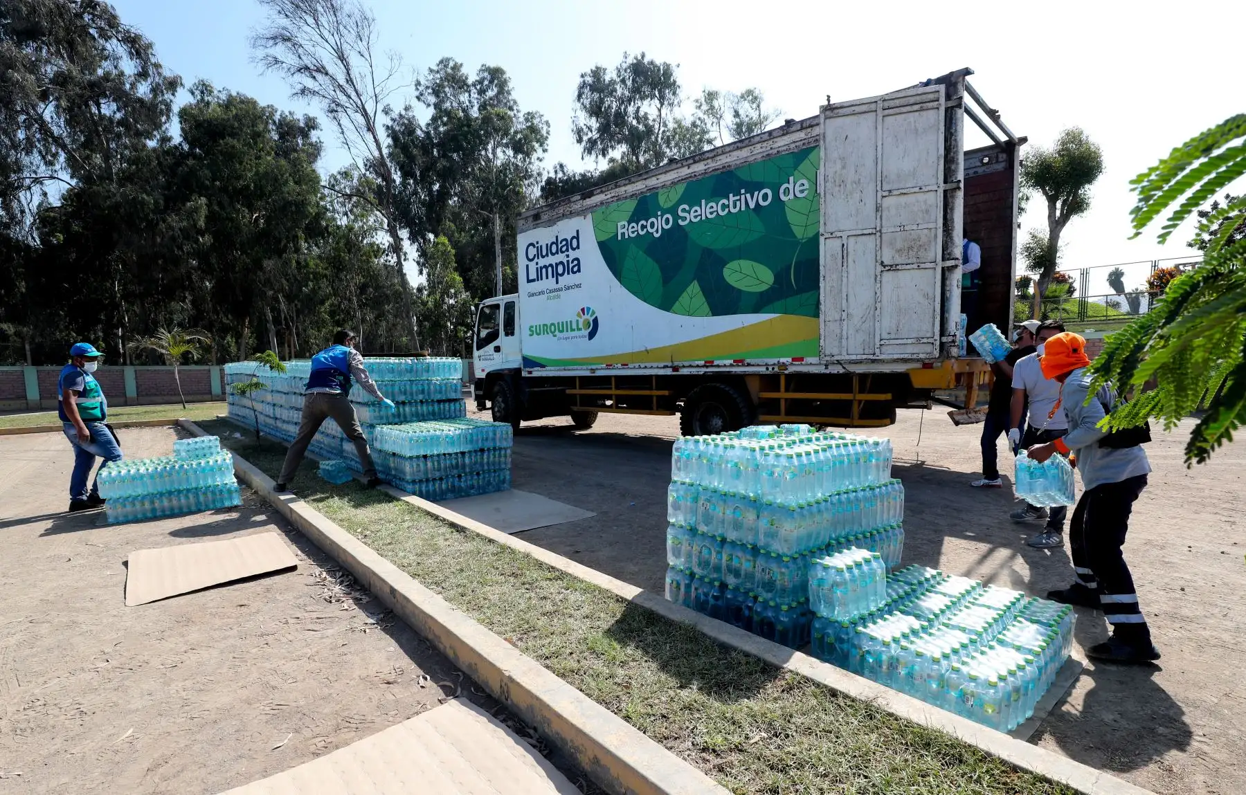 MINAM  brinda apoyo al personal de limpieza y manejo de residuos de las municipalidades.
Foto: Ministerio del Ambiente