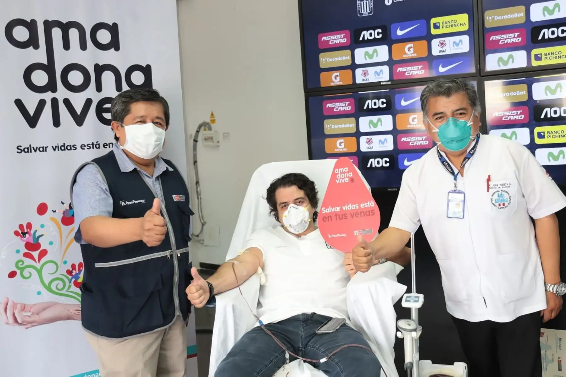 Fondo Blanquiazul ofreció que el estadio Alejandro Villanueva se convierta en un punto permanente de recolección de sangre.