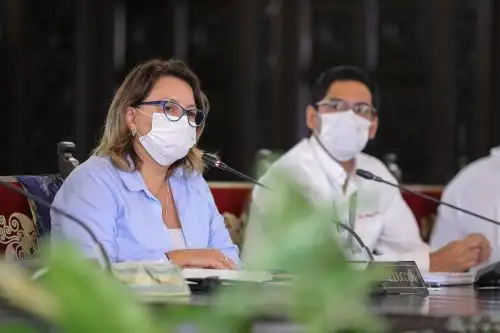 Ministra de la Producción, Rocío Barrios. ANDINA/Prensa Presidencia