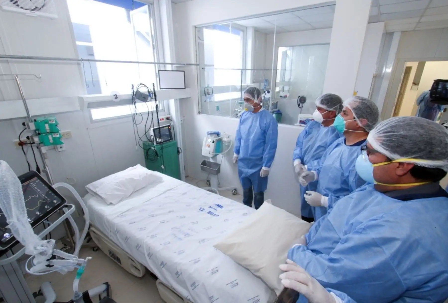 Hospital Antonio Lorena de Cusco ya cuenta con 10 ventiladores mecánicos y otros equipos de alta tecnología para atender a pacientes afectados con coronavirus. ANDINA/Difusión