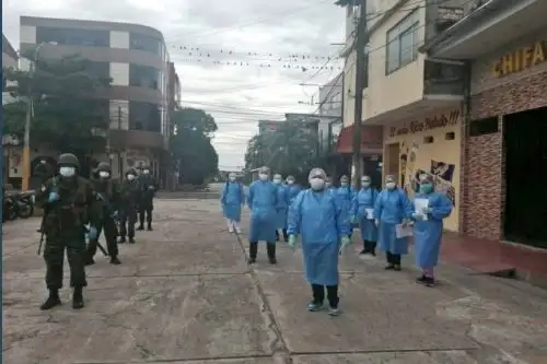 Comando Regional Covid-19 de Loreto propone mantener cuarentena en este departamento. ANDINA/Difusión