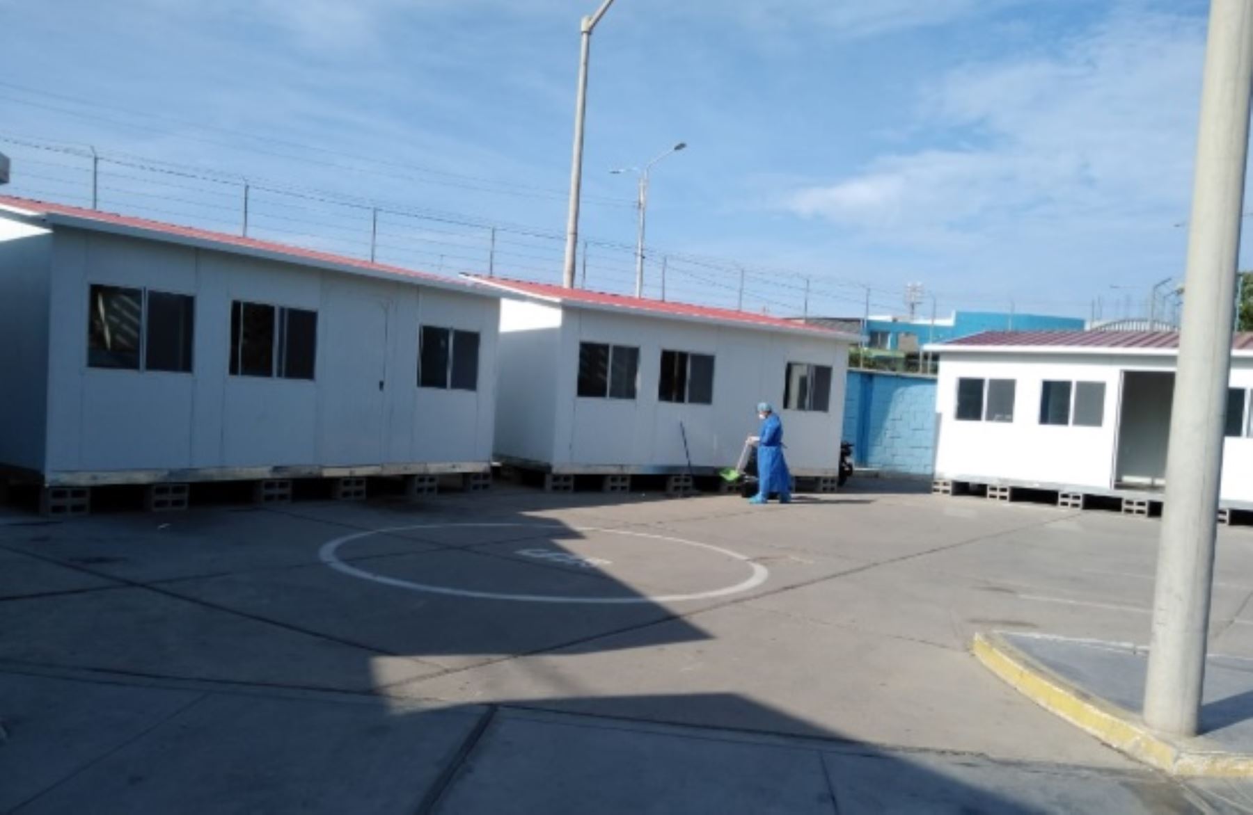 Módulos del Ministerio de Vivienda Construcción y Saneamiento, instalados en Lambayeque para pacientes de coronavirus