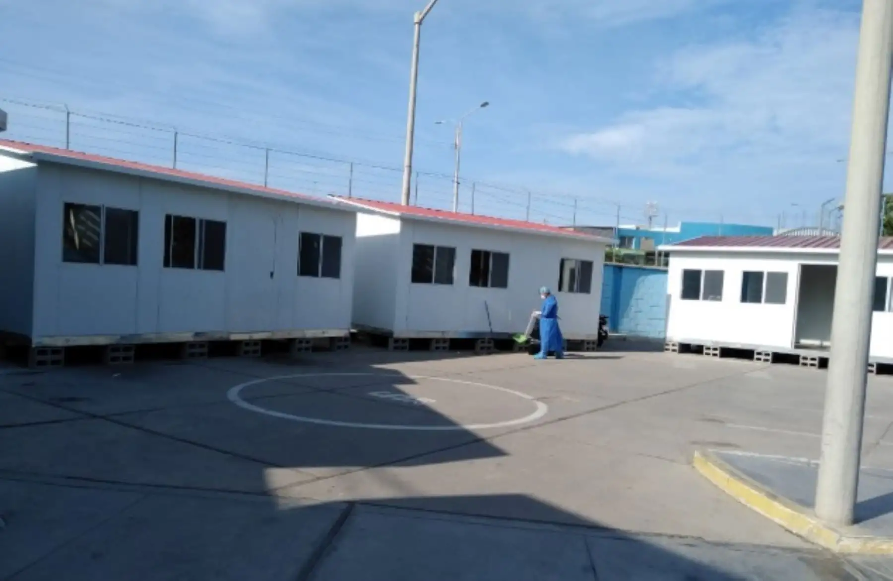 Módulos del Ministerio de Vivienda Construcción y Saneamiento, instalados en Lambayeque para pacientes de coronavirus