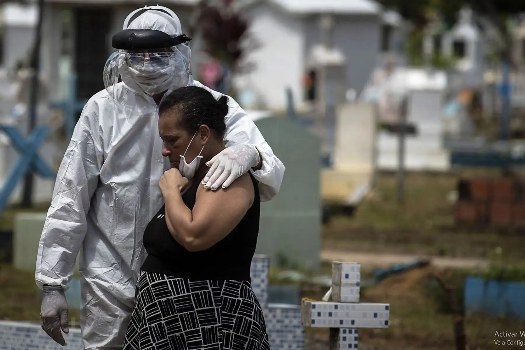 El coronavirus avanza en Brasil y supera las mil muertes. Foto: EFE.
