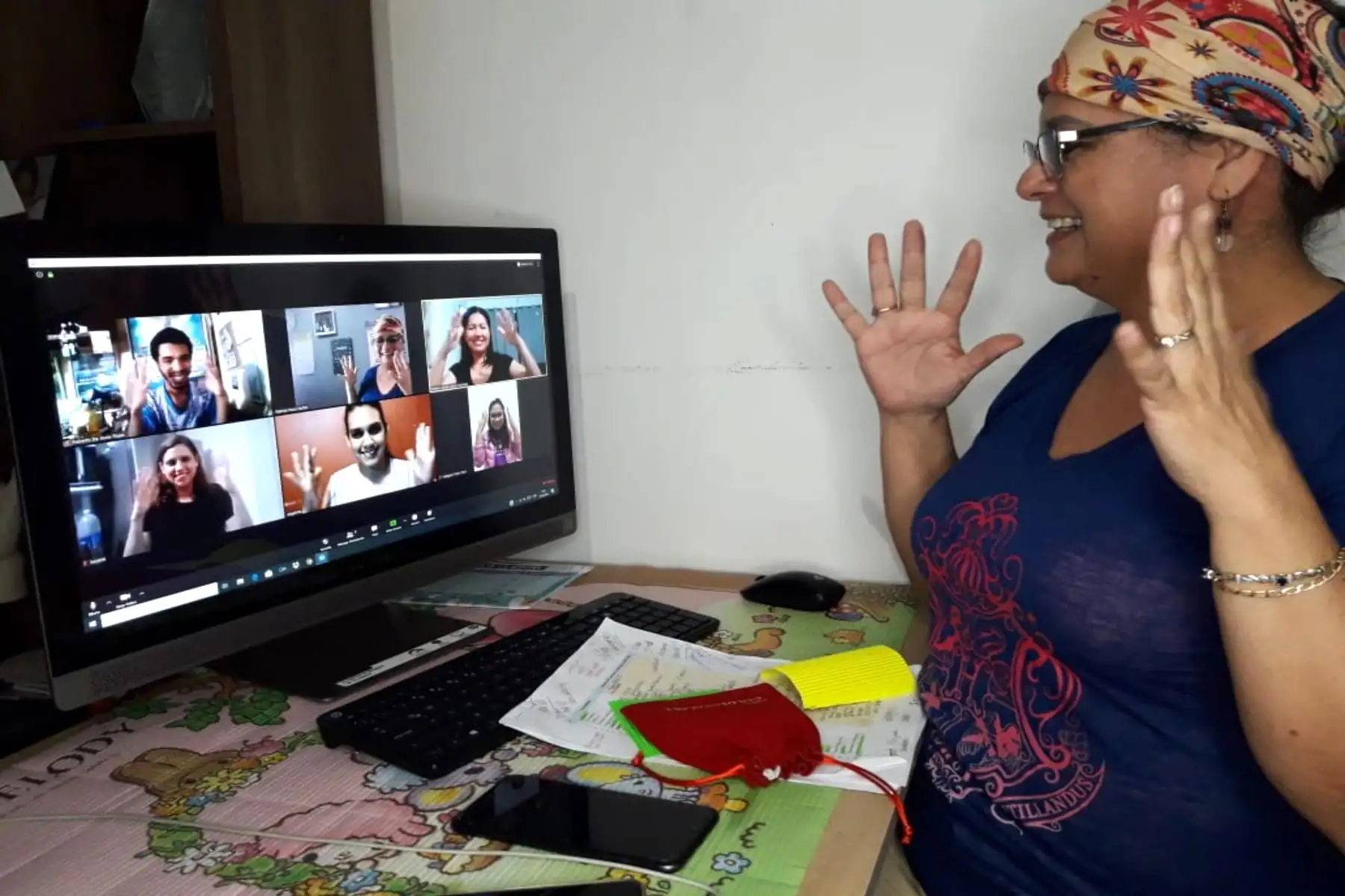 Experiencia inédita en el Perú, líderes sordos crean lenguaje de señas especializado para comunidad de sordos peruanos.ANDINA/Difusión