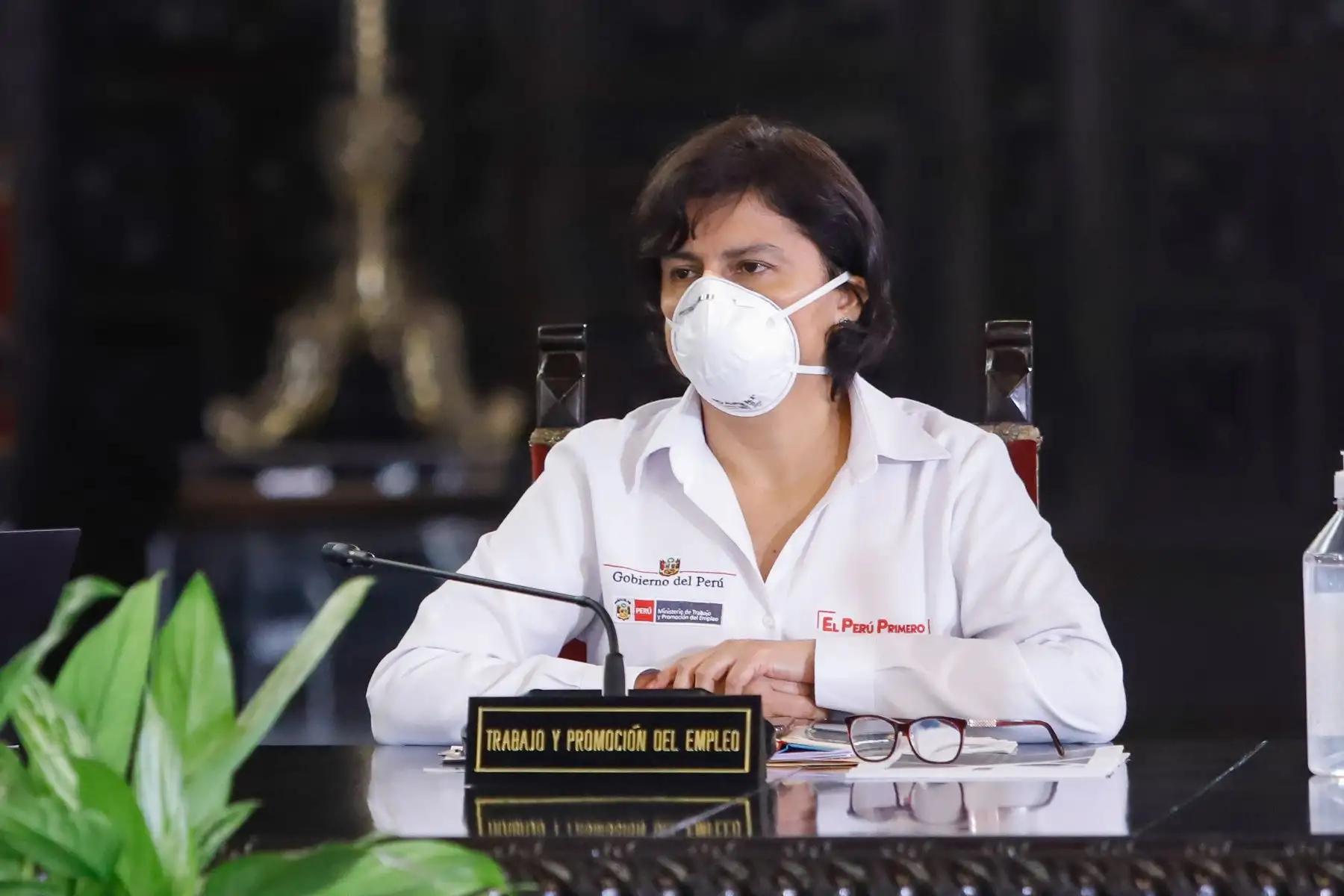 Ministra de Trabajo y Promoción del Empleo, Sylvia Cáceres. ANDINA/Prensa Presidencia