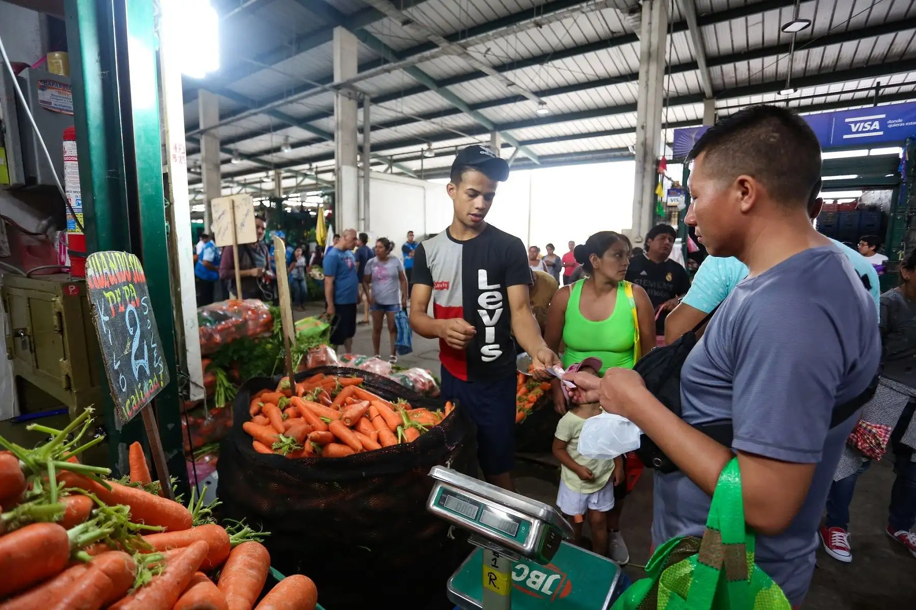 Mercado mayorista.