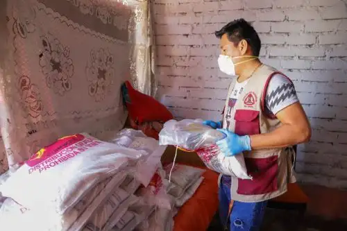 Más de 6,000 familias serán beneficiadas con canastas de alimentos en Chimbote, región Áncash. Foto: Cortesía/Gonzalo Horna
