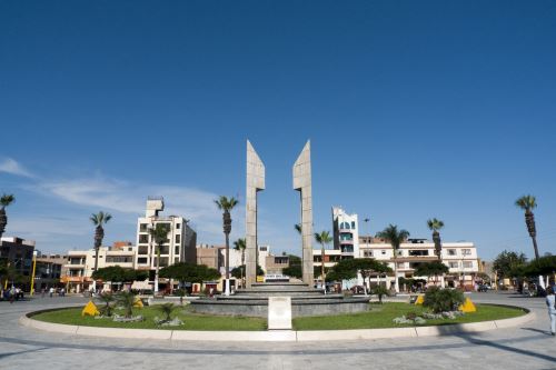 Plaza de armas de Chimbote.
Foto: Difusión