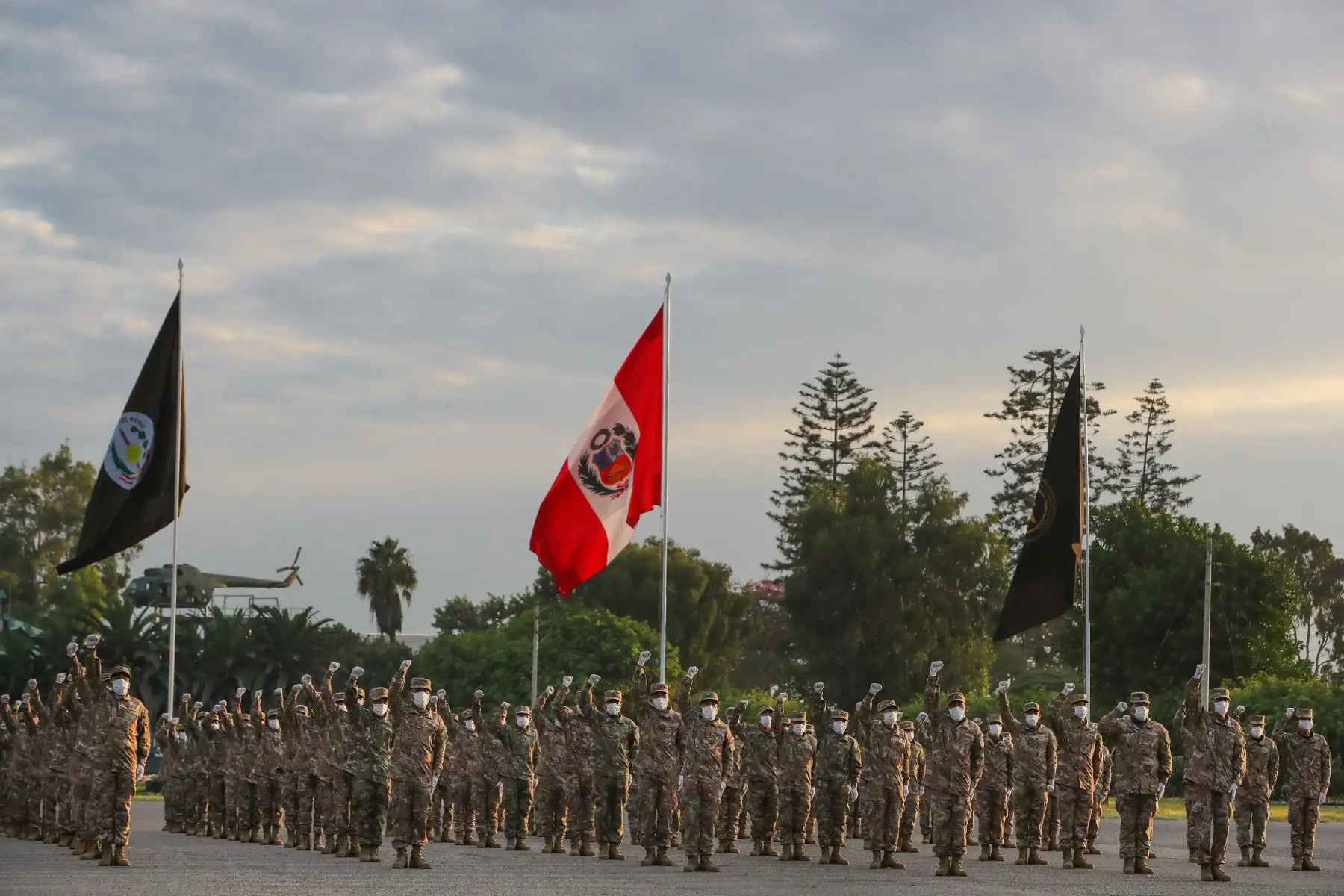 Presidente Martín Vizcarra supervisa la Base Naval de la Marina de Guerra del Perú. 
Foto: ANDINA/Prensa Presidencia