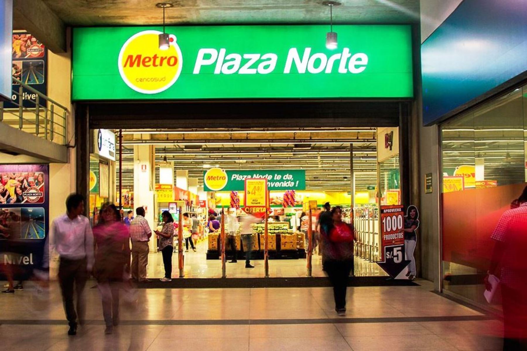 Tienda Metro de Plaza Norte. Foto: ANDINA/Difusión