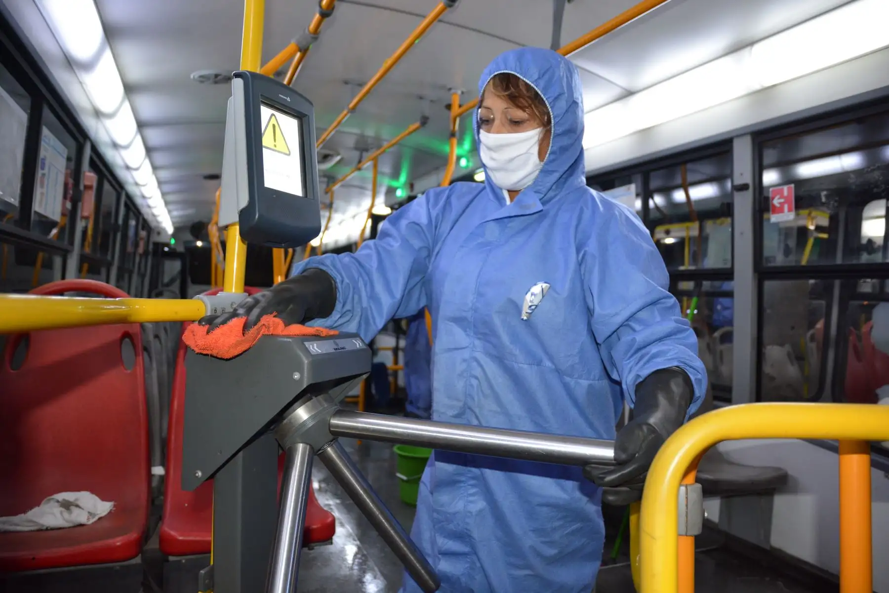 ATU realiza limpieza y desinfección en unidades de transporte público de Lima y Callao.
Foto: ATU