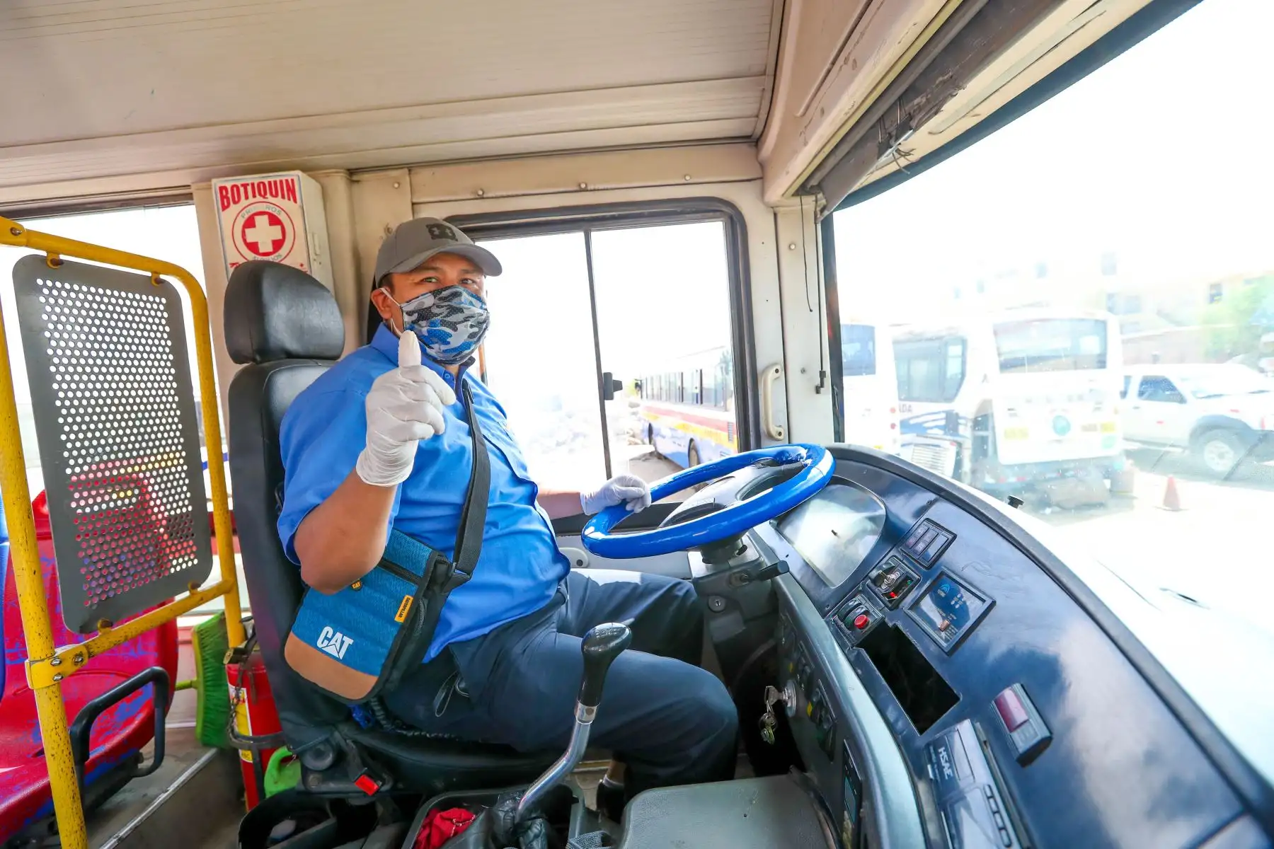 ATU realiza limpieza y desinfección en unidades de transporte público de Lima y Callao.
Foto: ATU